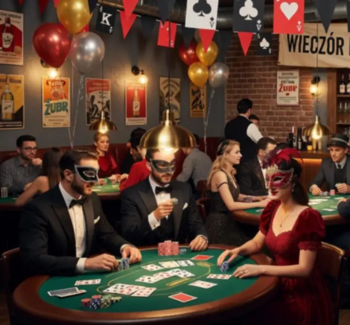 Tematyczna noc pokerowa w GG-299-783 LIMITED z muzyką na żywo